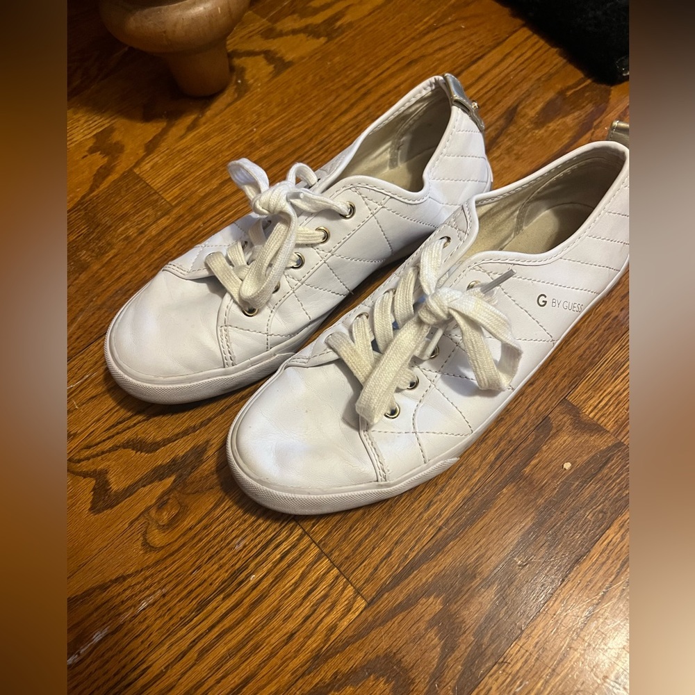 Guess white shoes. Size 9